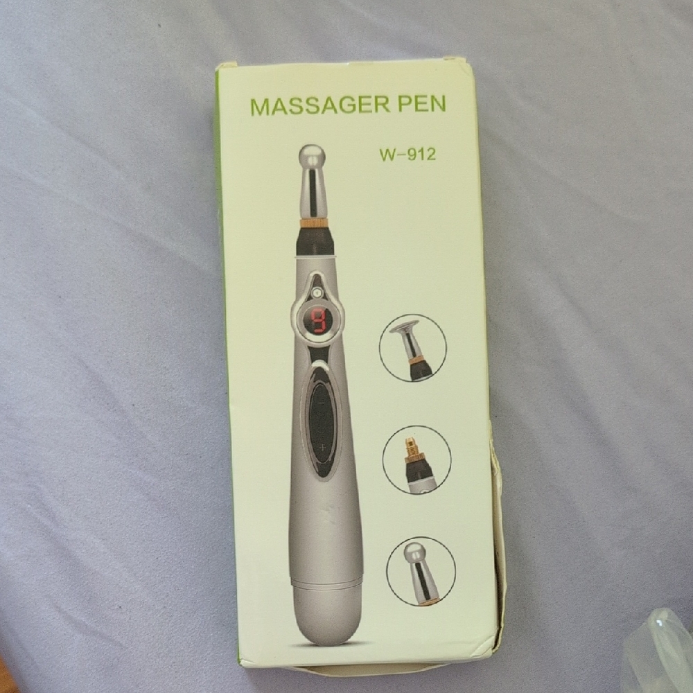 Silver Massager Pen W-912